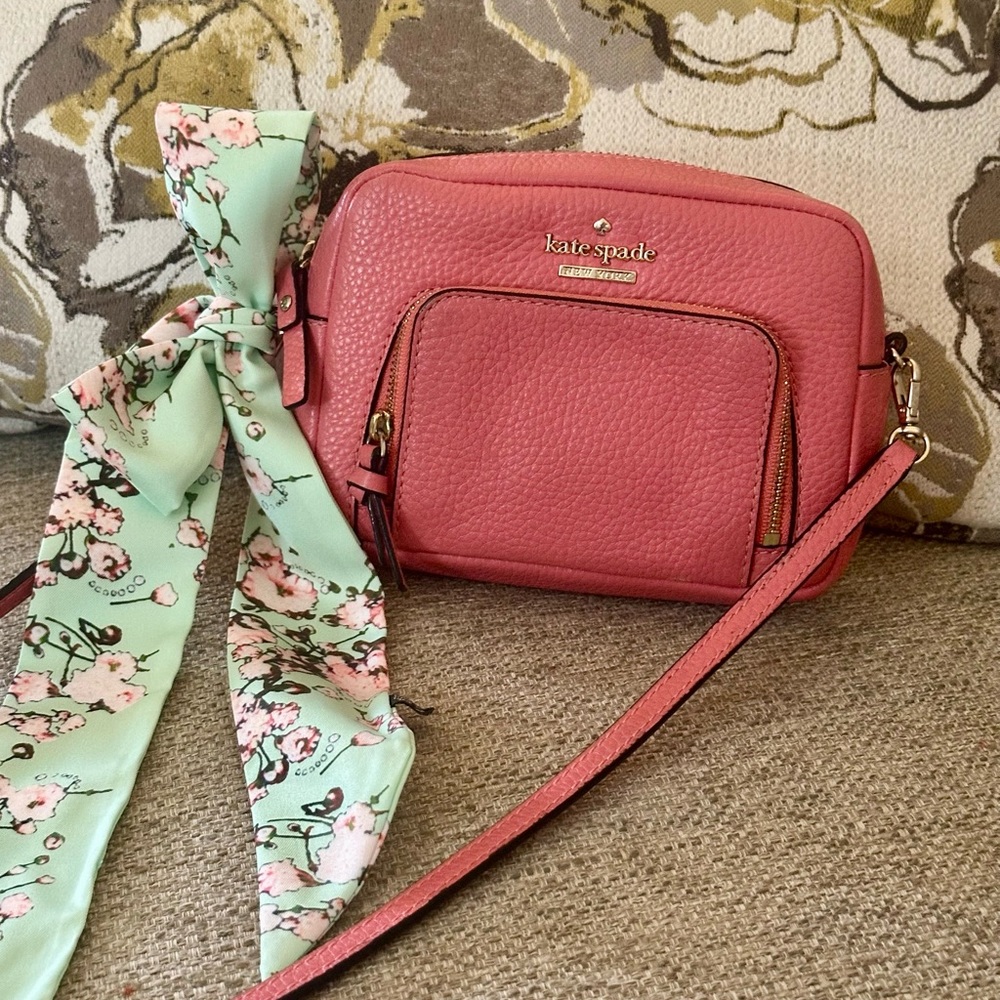Kate Spade Cobble Hill Rosie Crossbody Camera Bag Pebbled Leather - Picture 9 of 14